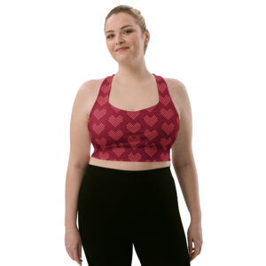 Recycled Longline Sports Bra