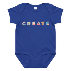 Baby jersey bodysuit