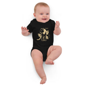 Organic cotton baby bodysuit