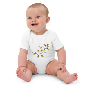 Organic cotton baby bodysuit