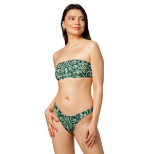 Recycled bandeau bikini